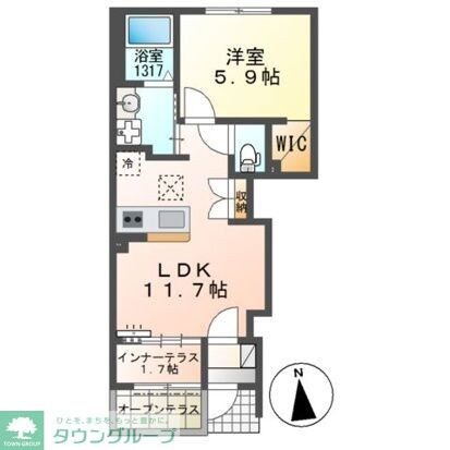 Raps(ラプス)の物件間取画像