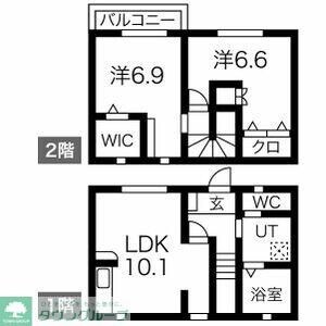 グレイス山手の物件間取画像