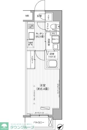 Pure Laの物件間取画像
