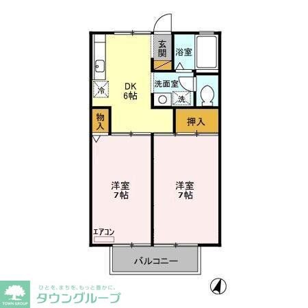 セディアメージュ浦安の物件間取画像