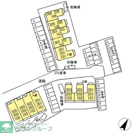 ハイツ・サンピーチ Aの物件内観写真