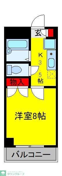 メゾン伊佐司の物件間取画像