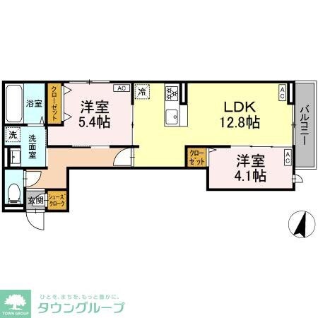 ウィンドテラス瑞江の物件間取画像