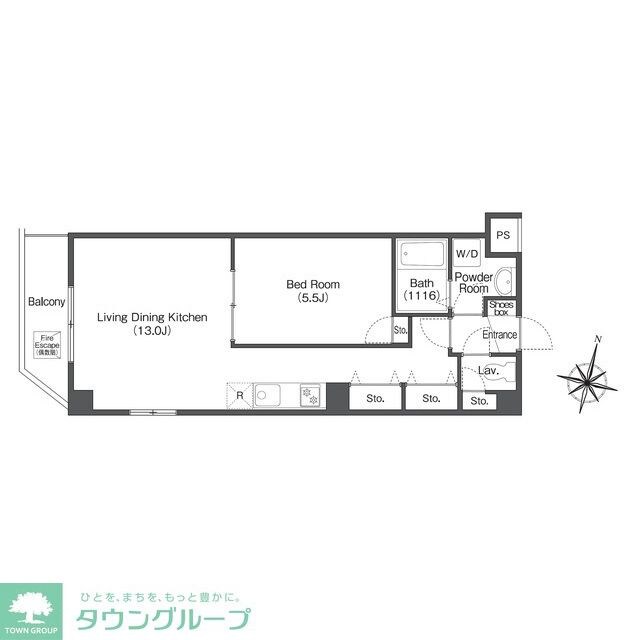 KENEDIX千葉中央の物件間取画像