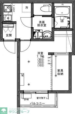 KEIAI RESIDENCE 津田沼の物件間取画像