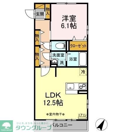 レジデンス・デュオの物件間取画像