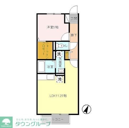 ファースト キャロベリーの物件間取画像