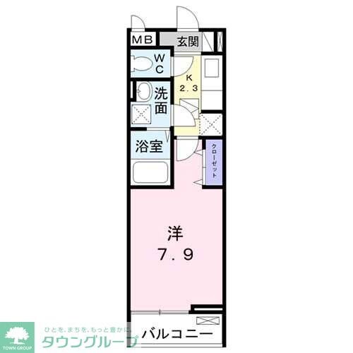 シリウス柏の物件間取画像