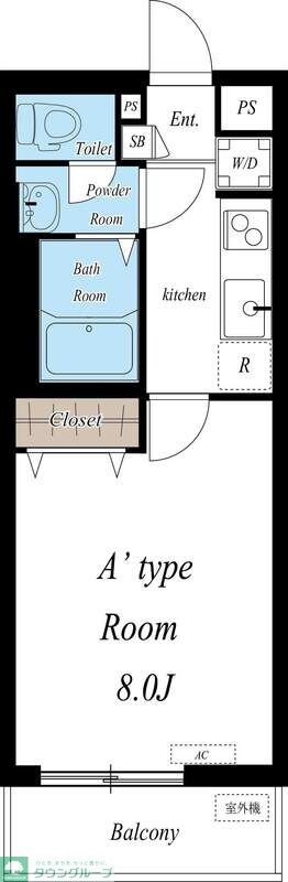 リブリ・ジェンティーレの物件間取画像