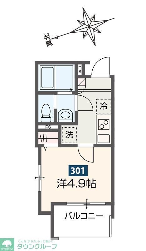 MELDIA新検見川IIIの物件間取画像