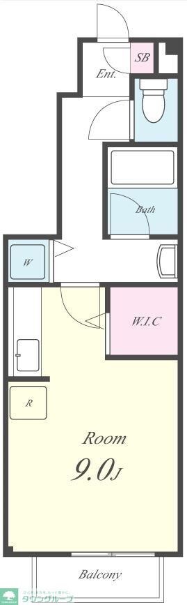 コンフォースの物件間取画像