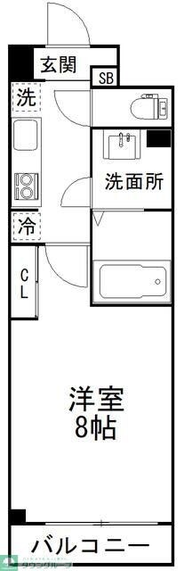 プリズム14番館の物件間取画像