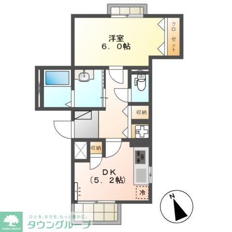 アンビシャス千葉城前の物件間取画像
