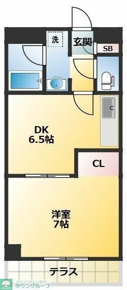 サンパレス市川 の物件間取画像