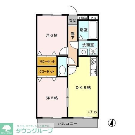 ASAJIビルの物件間取画像