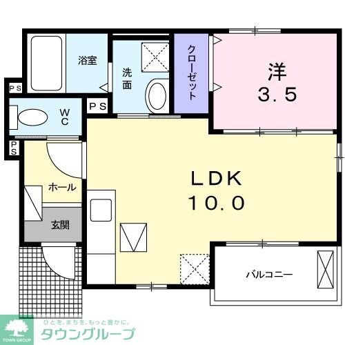 フェアリーミュウの物件間取画像