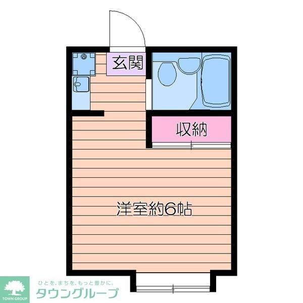 カサブランカ西葛西の物件間取画像