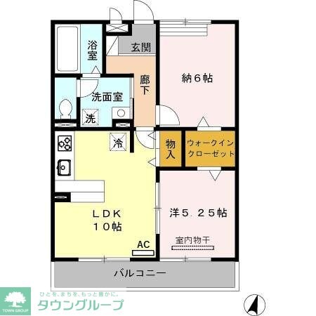 ラヴィーヌの物件間取画像