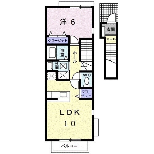 グランド ヒルズの物件間取画像