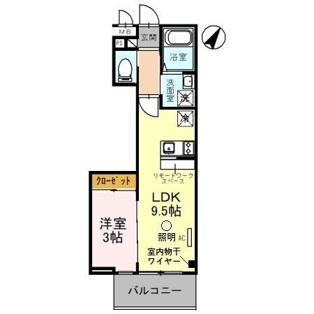 グレイスグリーンヒルズの物件間取画像