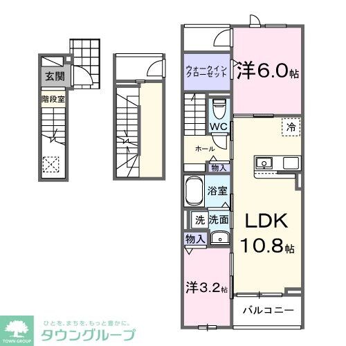 アーバンヒルズVの物件間取画像