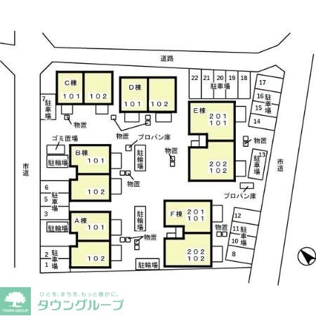 ロートガーデン Fの物件内観写真