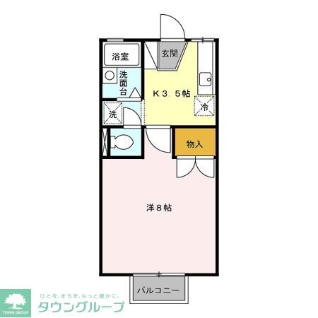 パークサイドの物件間取画像