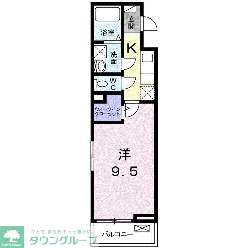 エレガンテの物件間取画像