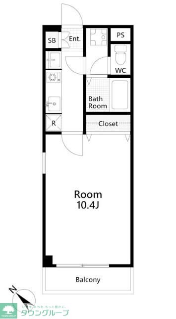 プティパレドゥの物件間取画像