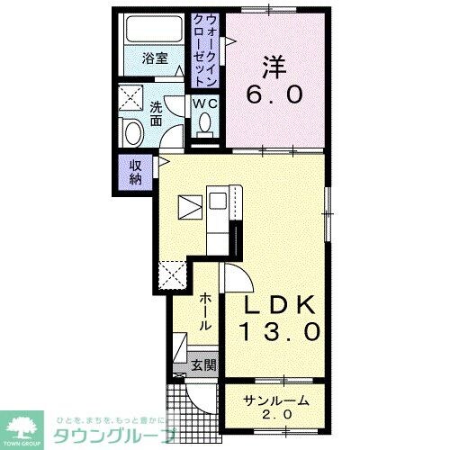 アルセ ボニータの物件間取画像