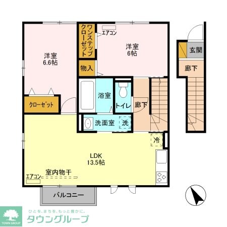 アモーレ Gの物件間取画像