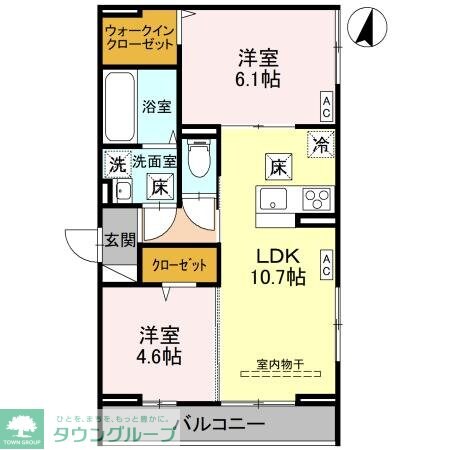 Bleu Lapinの物件間取画像