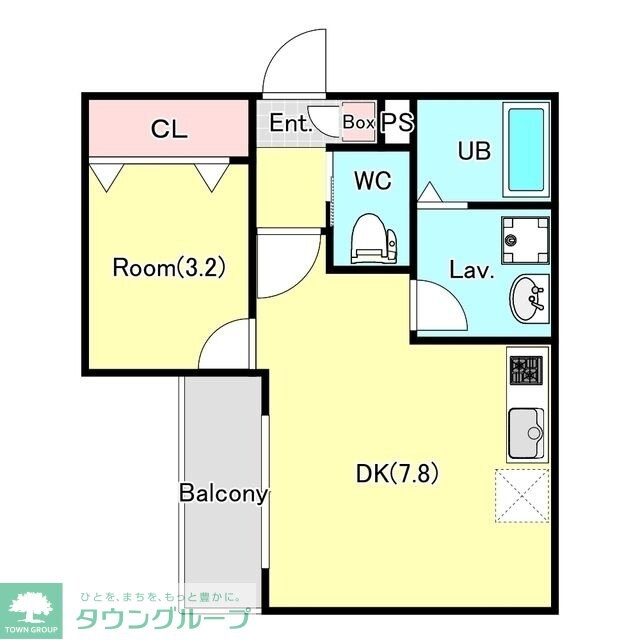 ジーメゾン見沼大和田カトレアの物件間取画像