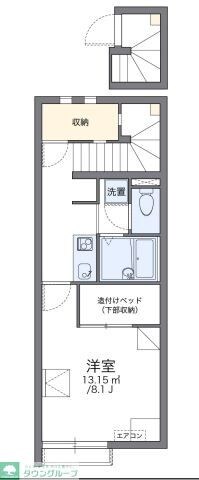 レオネクストショコラの物件間取画像
