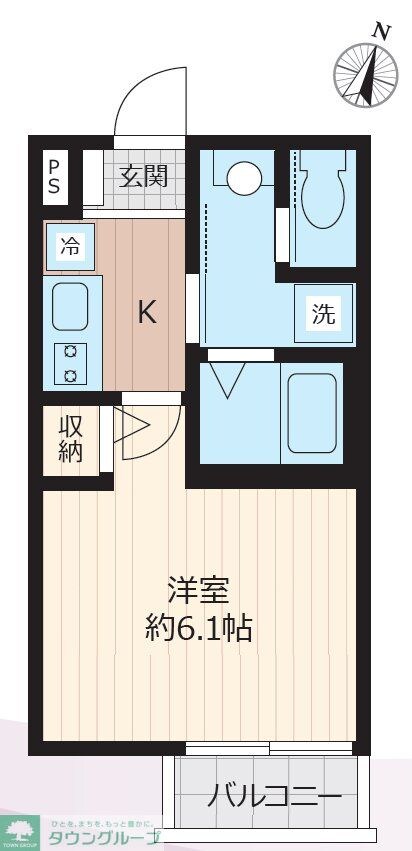 クリストールの物件間取画像