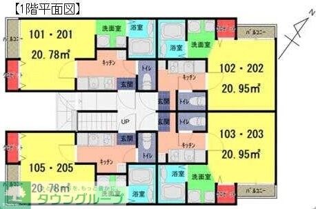 エスペランツァの物件間取画像