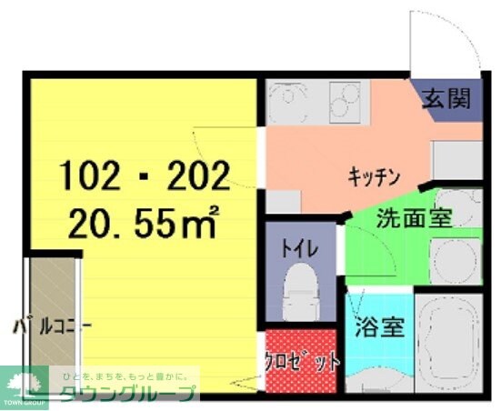 さくらひなたのsentieroの物件間取画像
