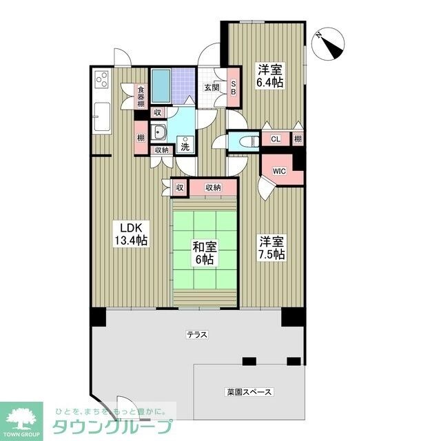 ファミリーフィールズ大宮壱番館の物件間取画像