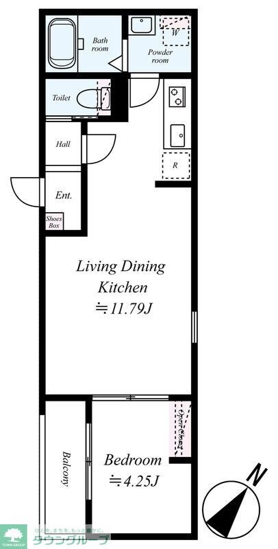 GRADUS北上尾の物件間取画像
