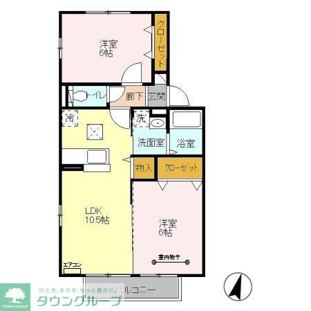 ラークスの物件間取画像