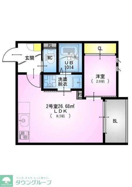 REGALEST S 大和田の物件間取画像