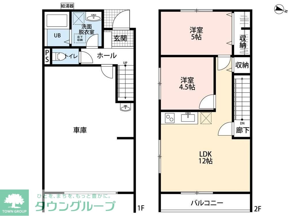 ガレージハウス久喜青毛の物件間取画像