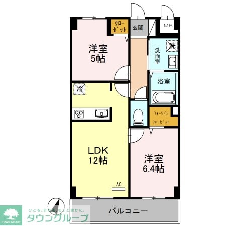 グランチェスタの物件間取画像