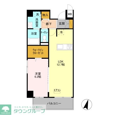 グランヴレーユの物件間取画像