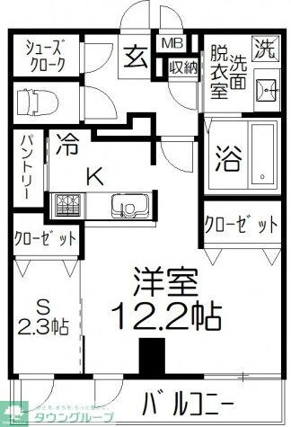 ヴィラ鴻巣の物件間取画像