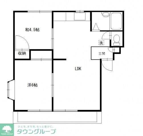 ベルシオン緑丘の物件間取画像