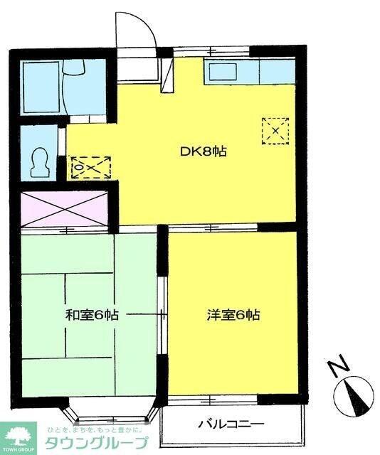 レピュート長島の物件間取画像