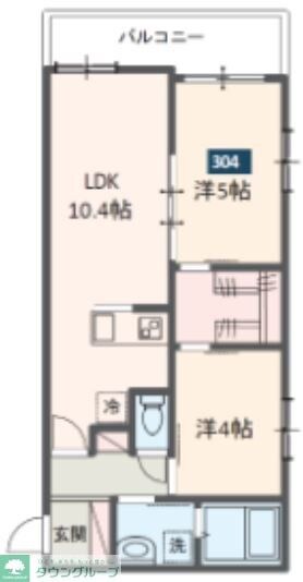 MELDIA宮原の物件間取画像