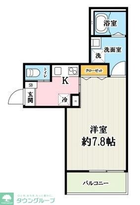 ピュアライフ西大宮の物件間取画像