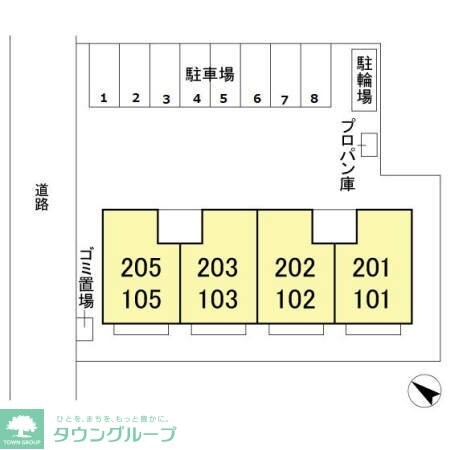 メゾンパークス東大宮の物件内観写真